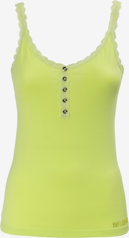 Influencer Top in Green: front