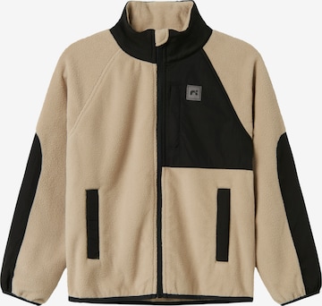 NAME IT Fleece jacket 'NKNMyles' in Beige: front