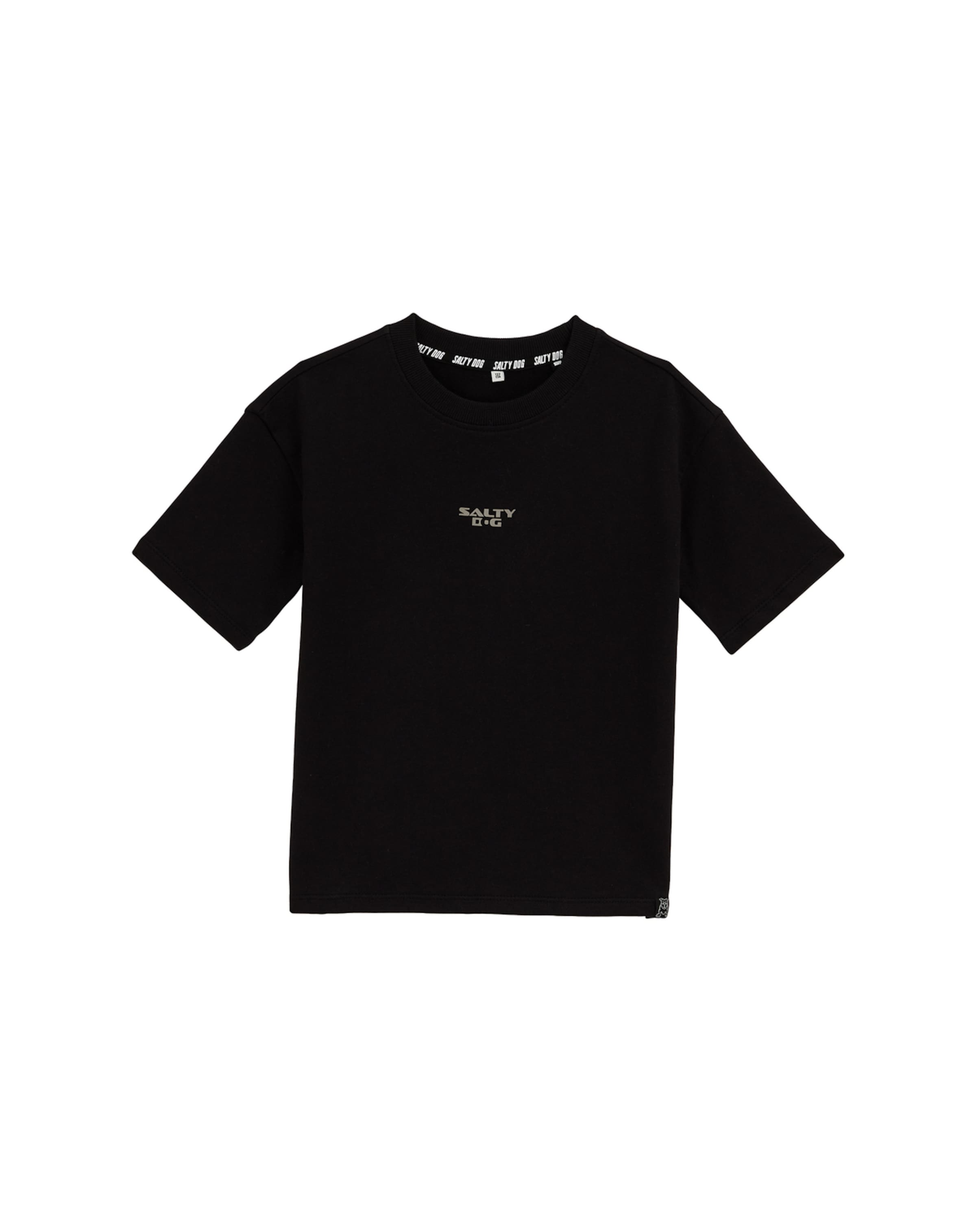 WE Fashion T-shirt i svart: framsida