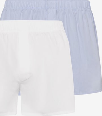 Hanro Boxershorts 'Fancy Woven' in Blauw: voorkant