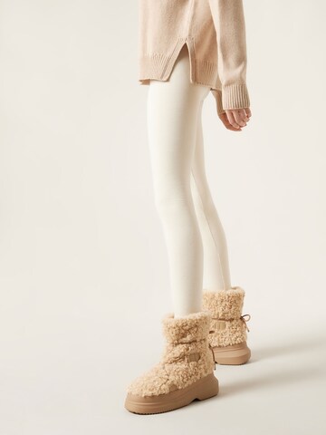 CALZEDONIA Skinny Leggings in Beige