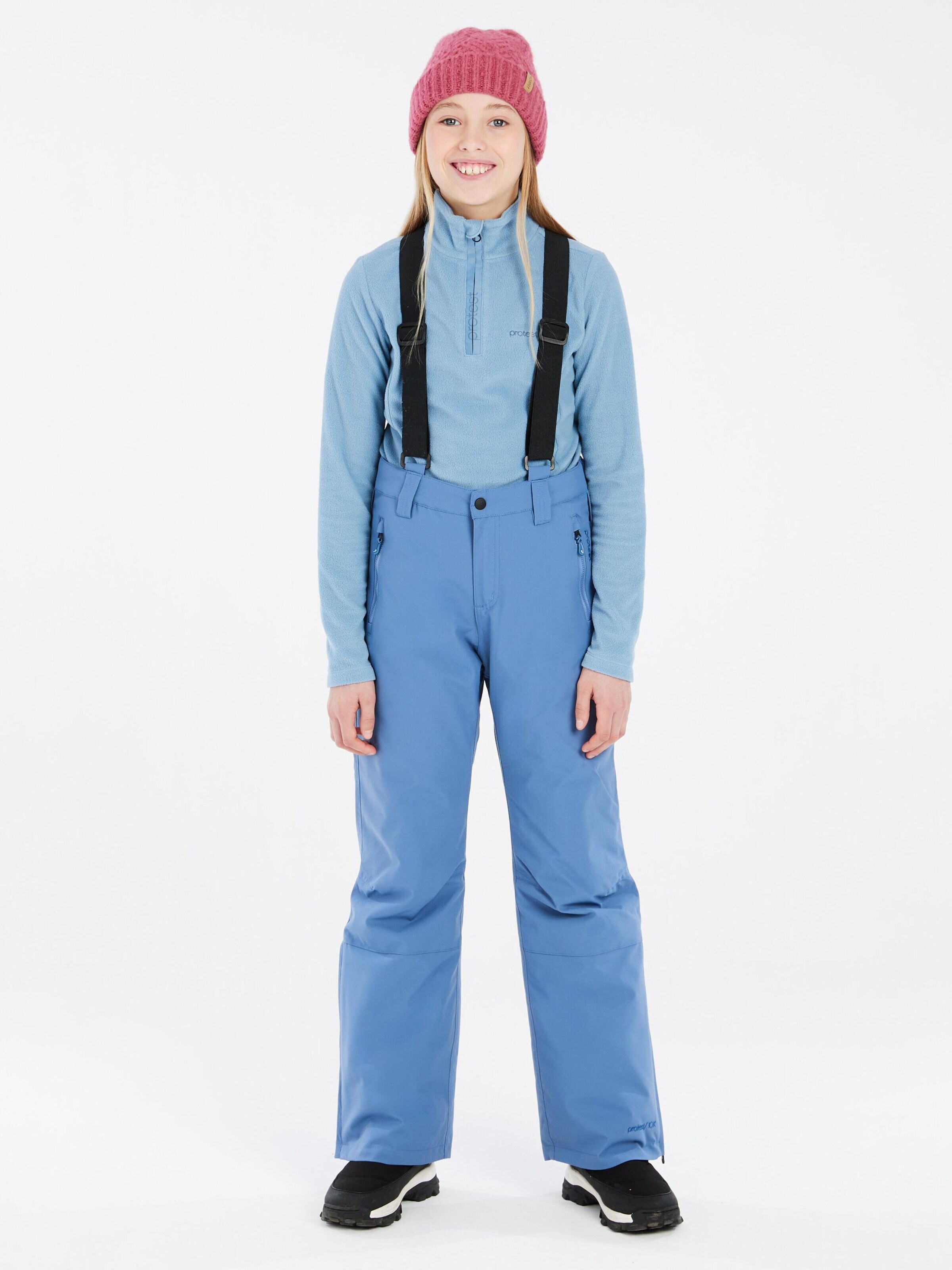 PROTEST Loose fit Sports trousers 'SUNNY JR' in Blue: front