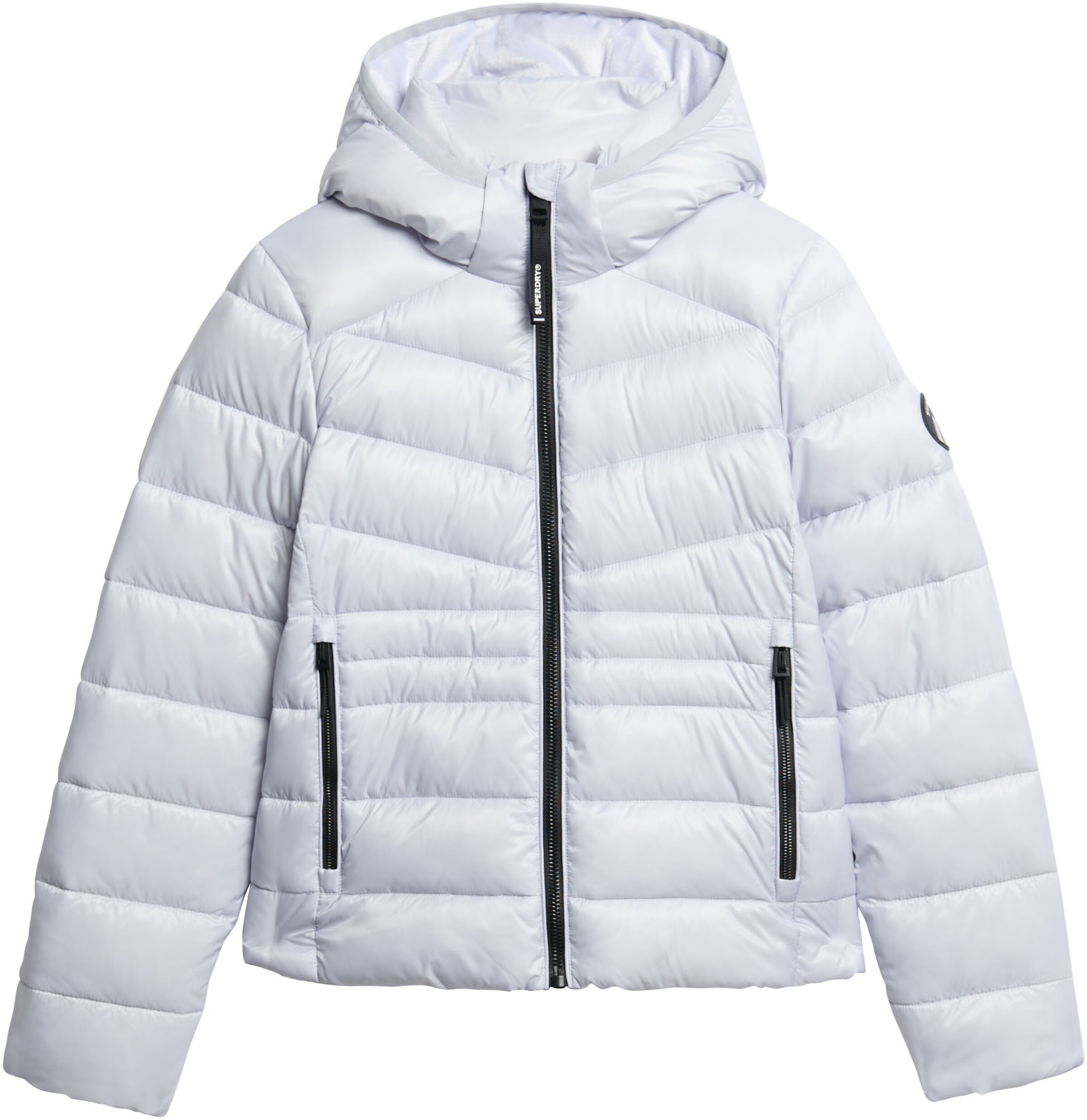 Superdry Winterjas 'Fuji' in Lila: voorkant