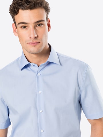 Coupe regular Chemise SEIDENSTICKER en bleu