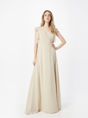 TFNC Kleid in Beige: Vorderseite