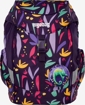 ergobag Rucksack 'Kinderrucksack mini' in Lila: Vorderseite