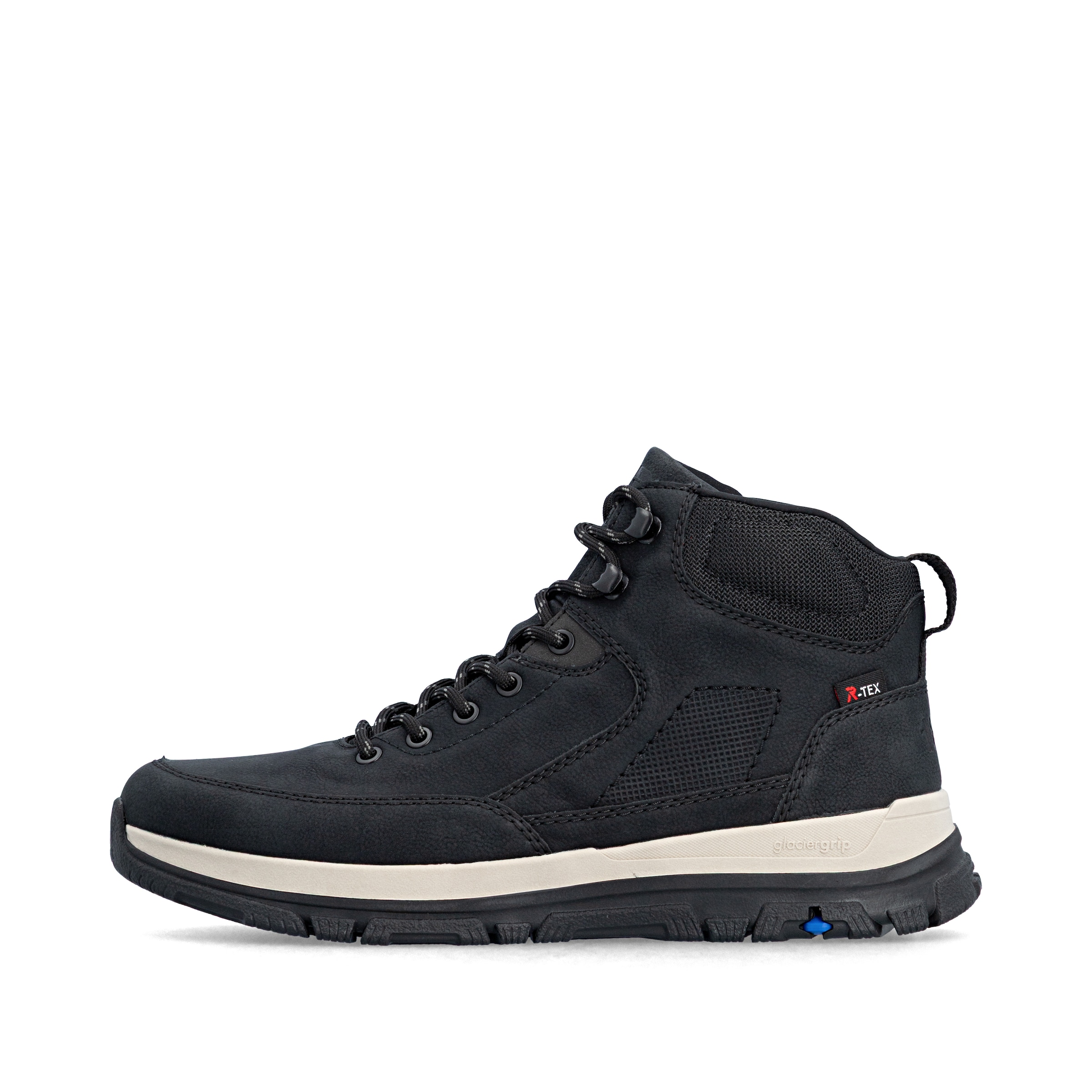 Bottes à lacets Rieker en noir