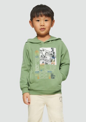 Sweat s.Oliver en vert : devant