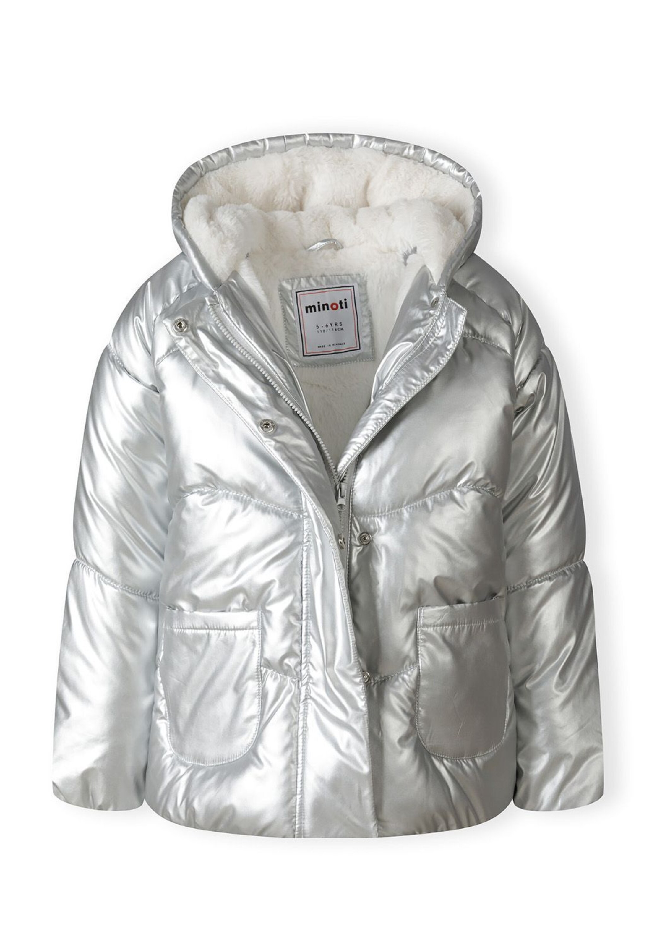 MINOTI Winter jacket in Silver