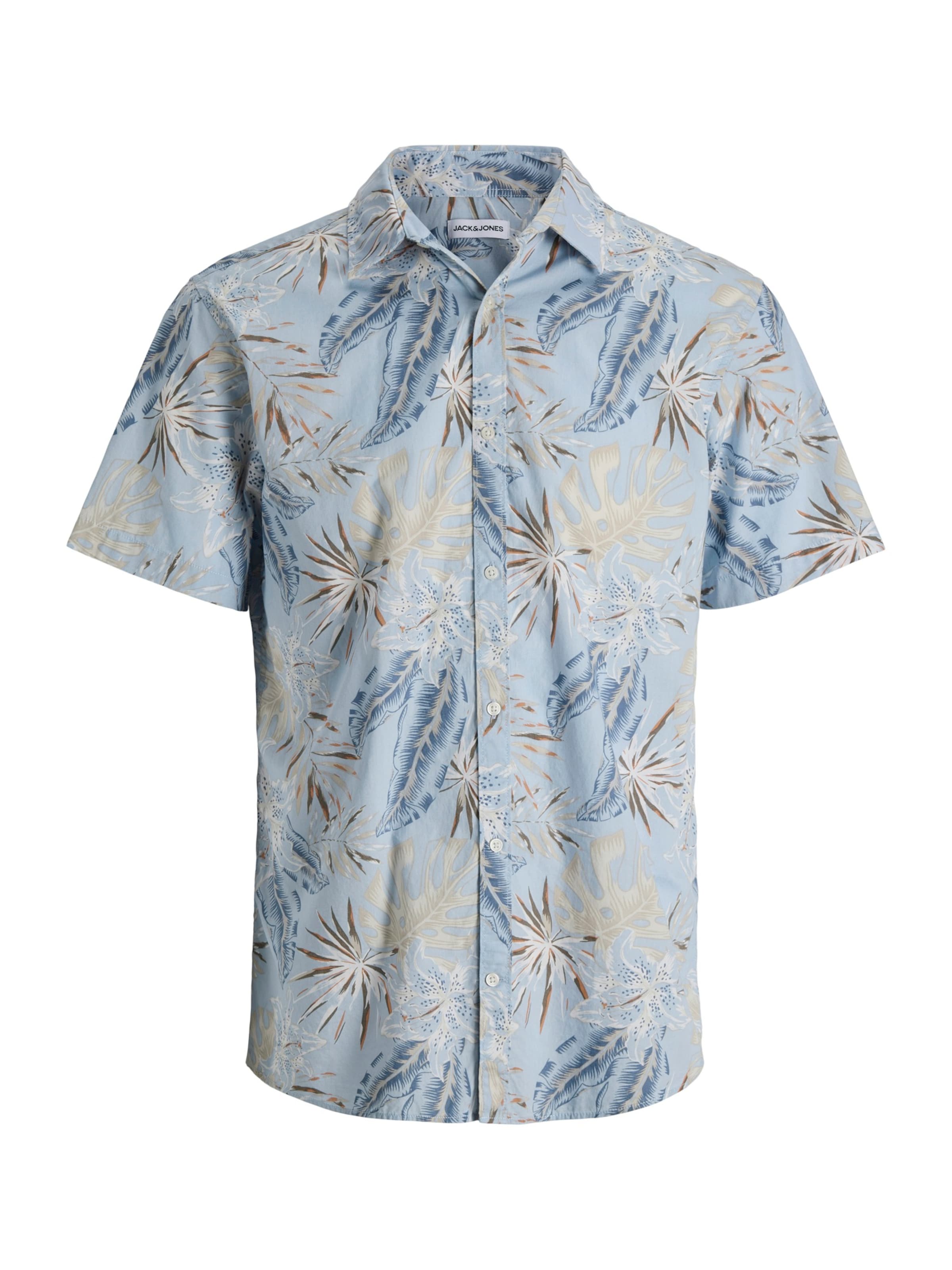 JACK & JONES - Camisa 'JJHonolulu' en azul: frente