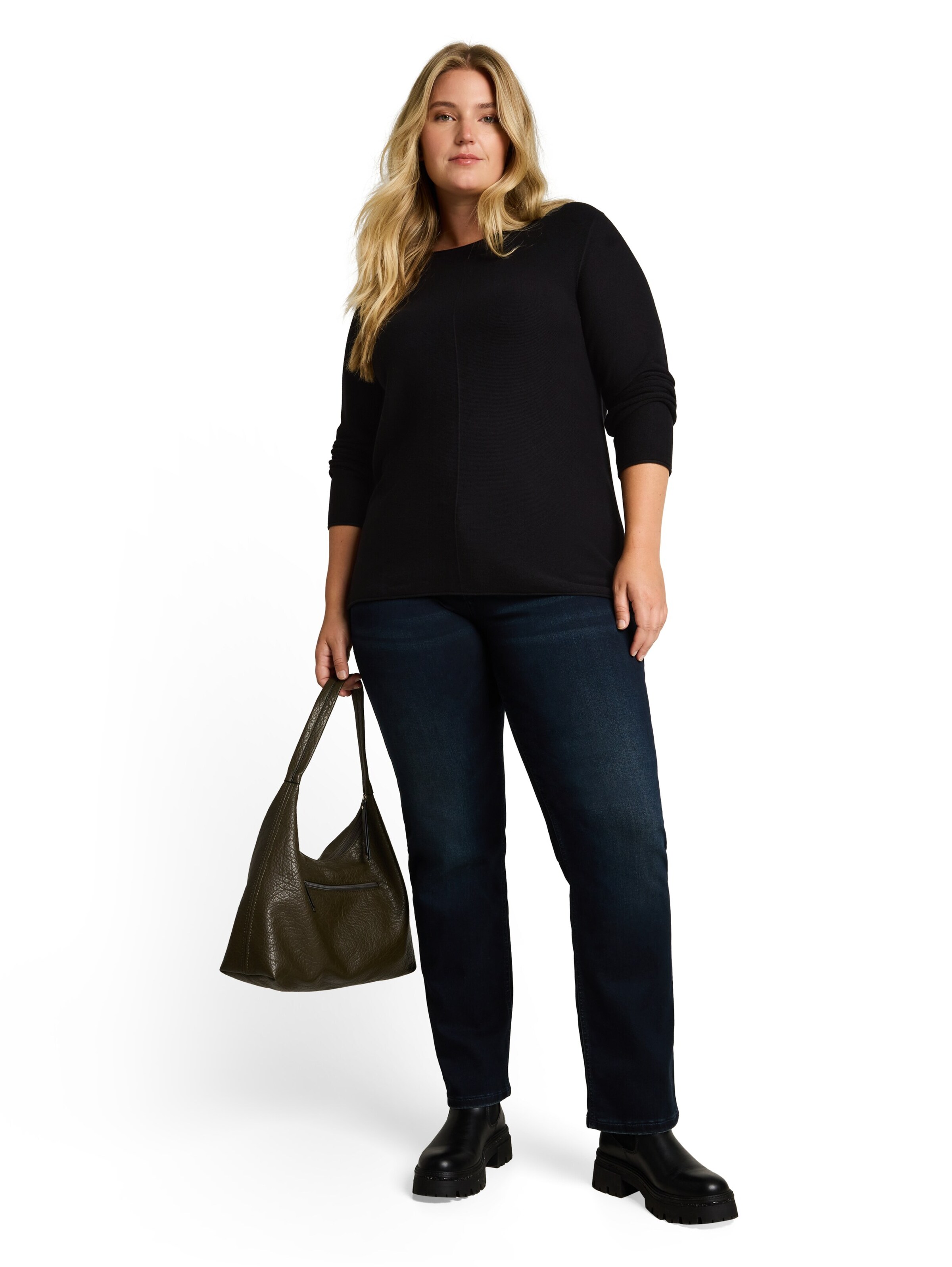 Pull-over Tom Tailor Women + en noir