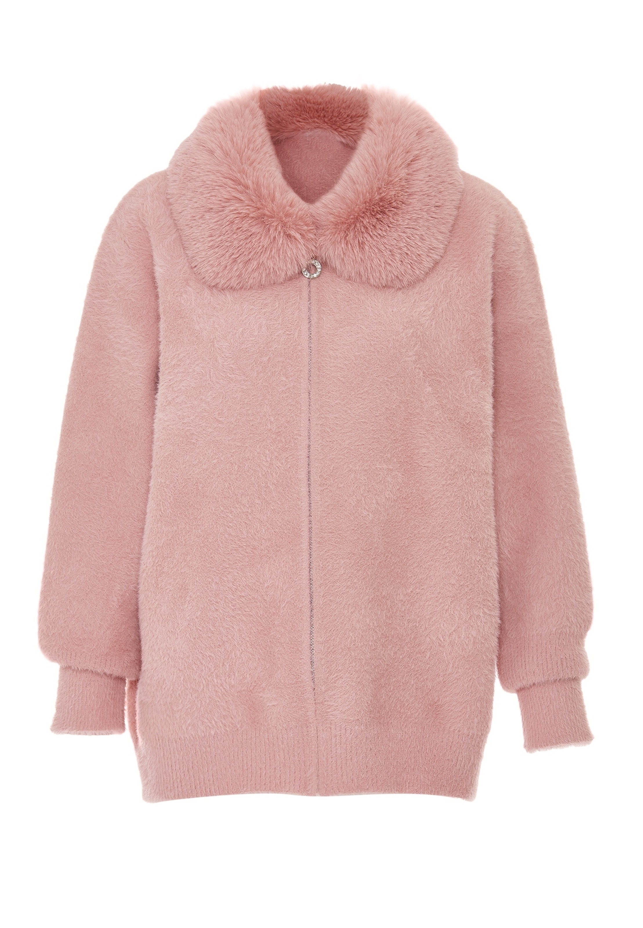 caneva - Casaco de malha em rosa: frente