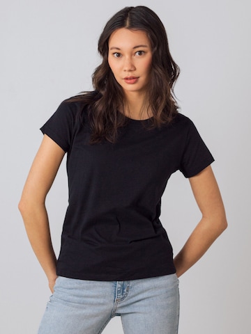 Honest Basics Shirt 'T-shirt Women' in Zwart