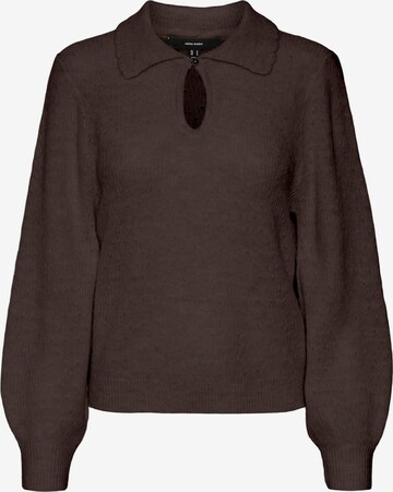 Pull-over 'Dicte' VERO MODA en marron : devant