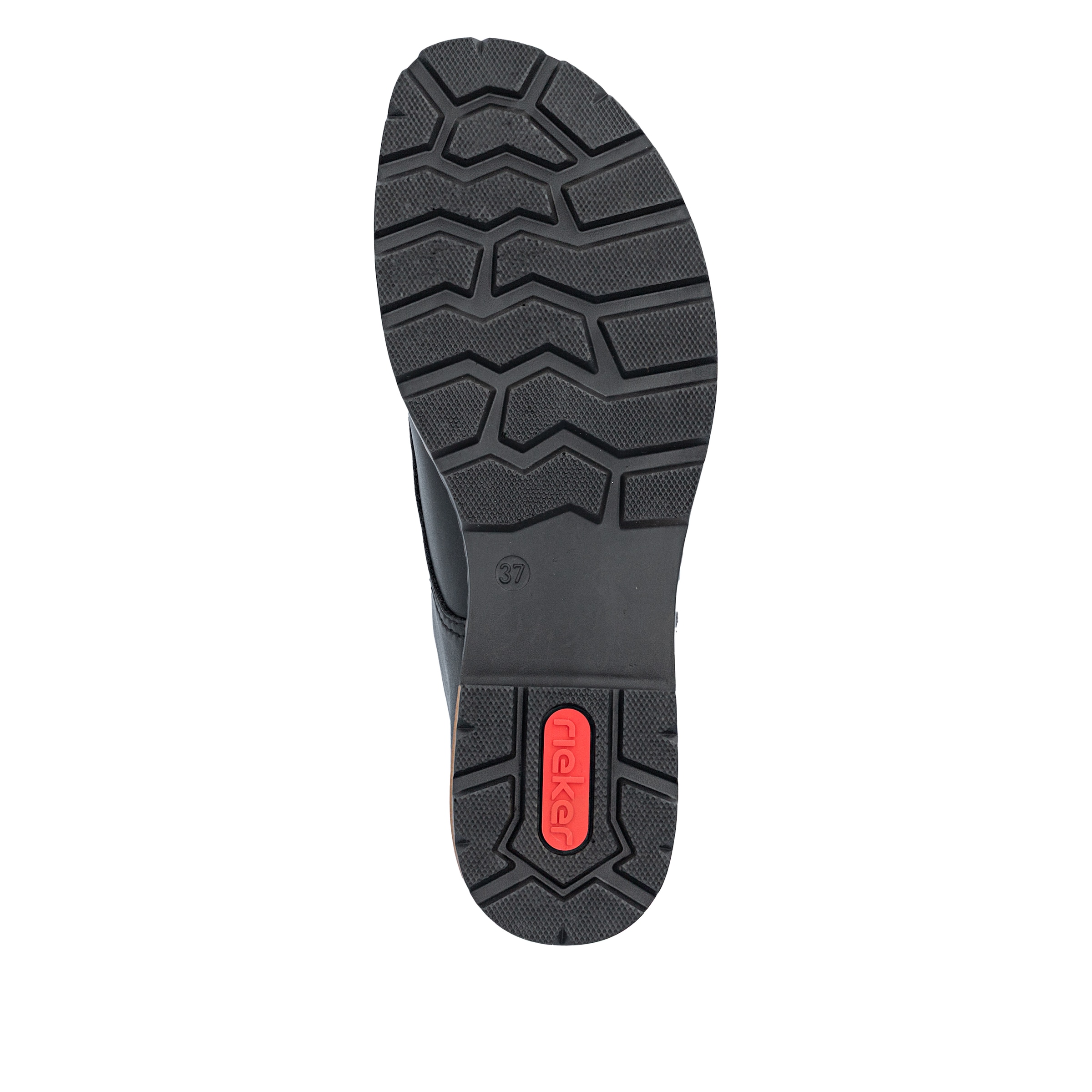 Bottines à lacets Rieker en noir