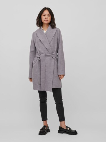 Vila Petite Between-Seasons Coat 'Apple New' in Grey