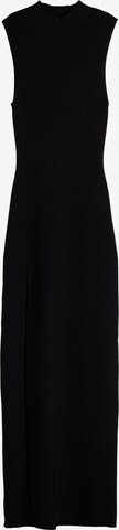 Bershka Knitted dress in Black: front