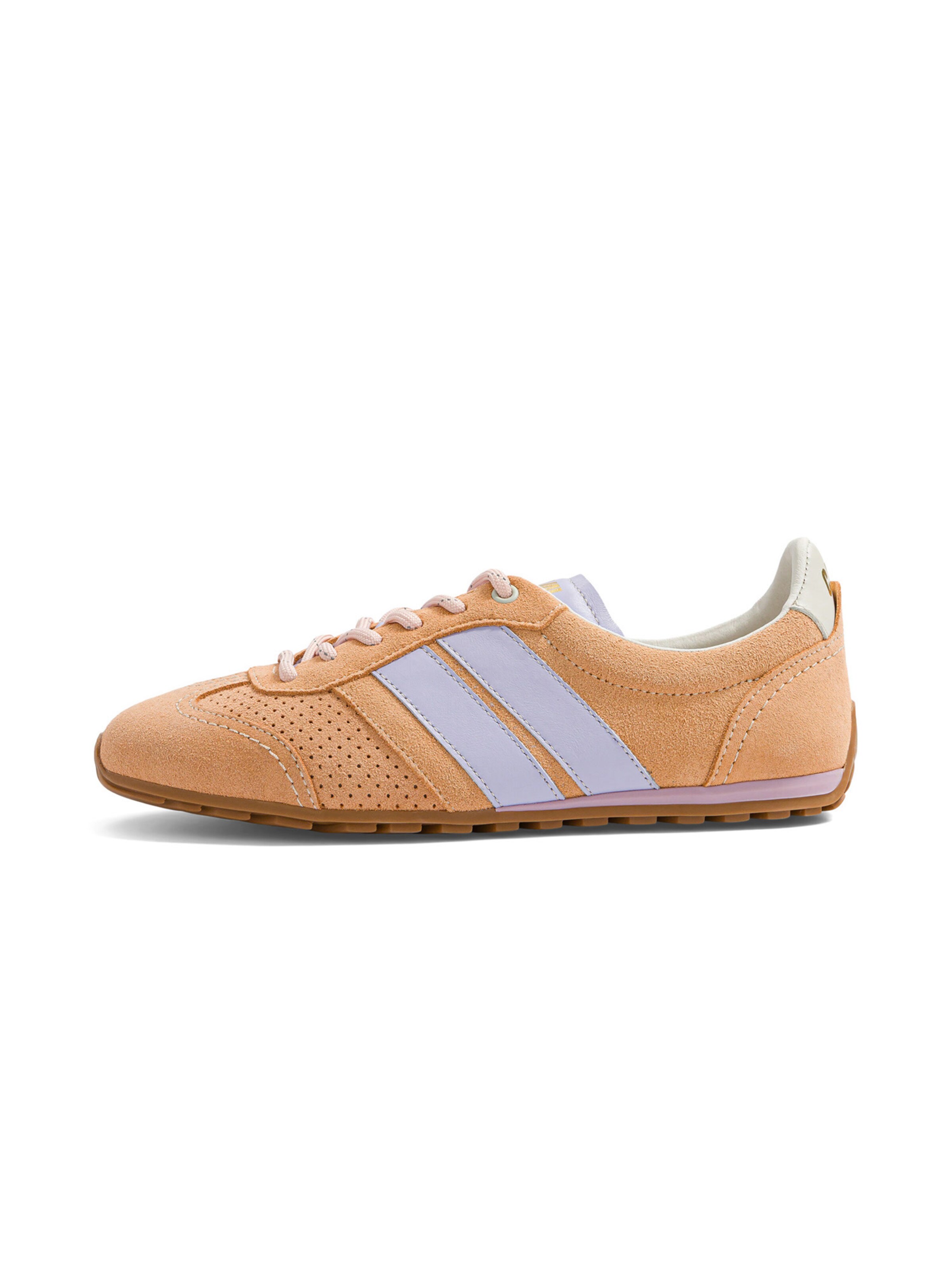 Caval - Sapatilhas slip-on ' BALLET ' em laranja: frente