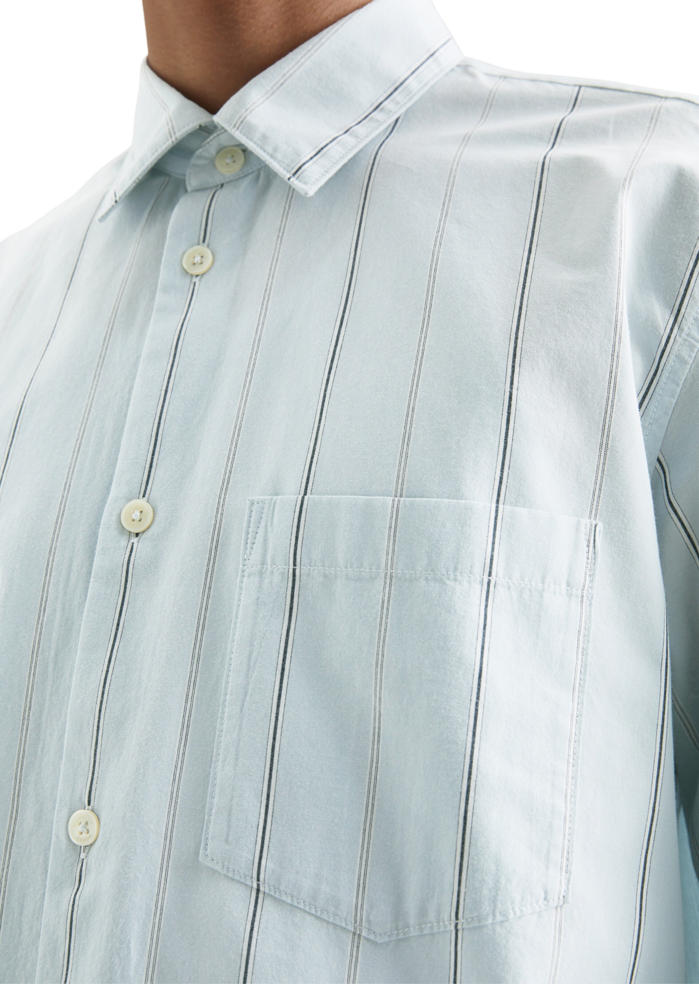 Marc O'Polo DENIM Comfort fit Button Up Shirt in Blue