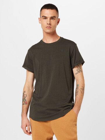 G-Star RAW T-Shirt 'Lash' in Braun: predná strana