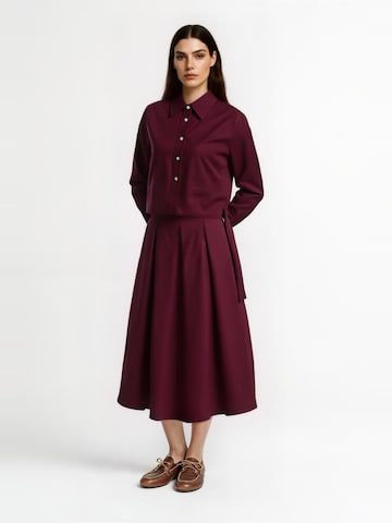 Chemisier Rich & Royal en rouge