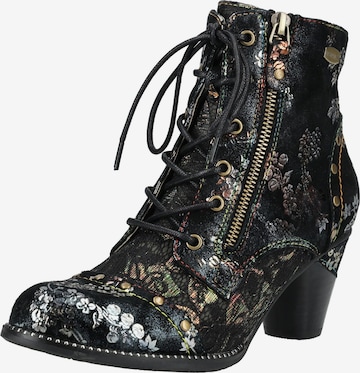 Laura Vita Veterlaarsjes in Zwart: voorkant