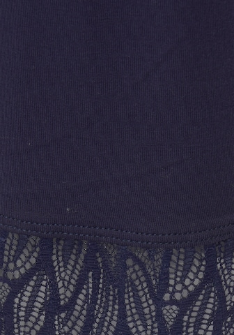 LASCANA Pyjamahose in Blau