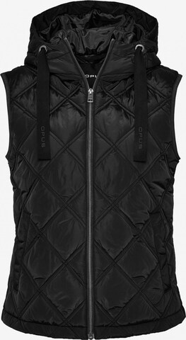 Gilet 'Wemo' OPUS en noir : devant