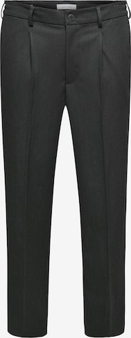 Regular Pantalon à pince 'ONSMIRO' Only & Sons en gris : devant