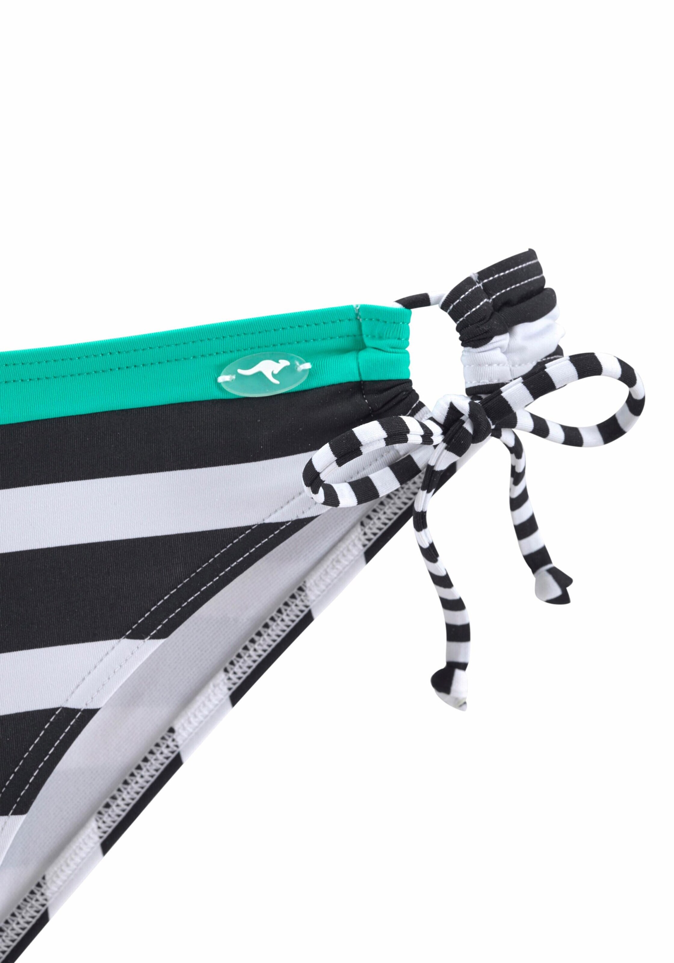 KangaROOS Σλιπ μπικίνι σε μαύρο