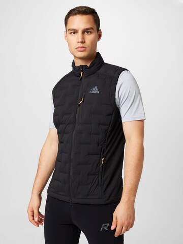 ADIDAS SPORTSWEAR Sportbodywarmer 'X-City' in Zwart: voorkant