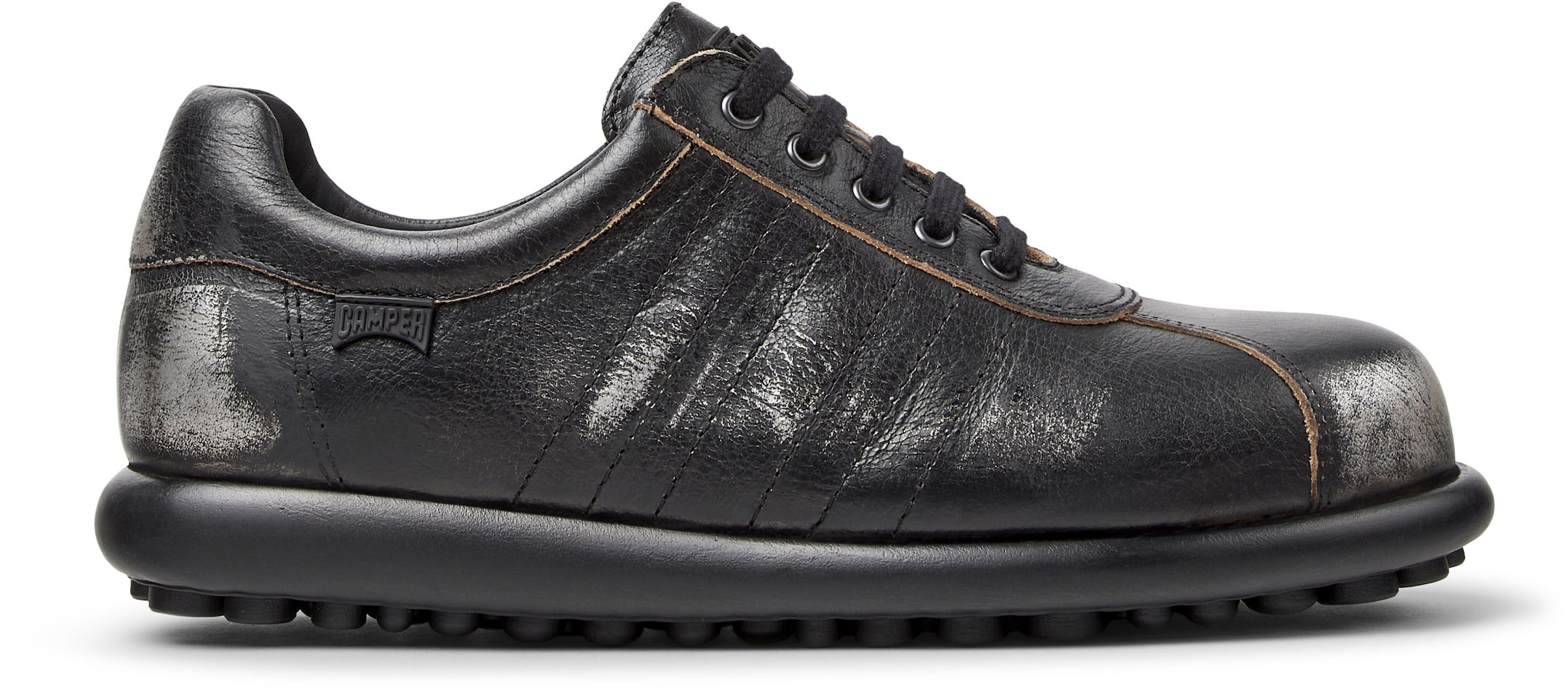 CAMPER Platform trainers ' Pelotas Ariel ' in Black