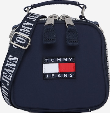 Tommy Jeans Schoudertas in Blauw: voorkant