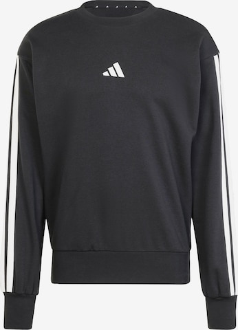 ADIDAS SPORTSWEAR Sportsweatshirt 'Essentials' in Zwart: voorkant