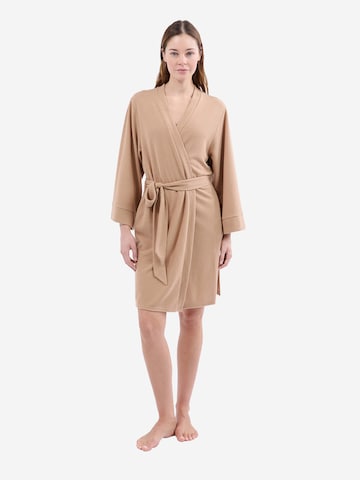 ETAM Morgenmantel 'Lorie' in Grau: Vorderseite