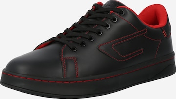DIESEL - Zapatillas deportivas bajas 'ATHENE' en negro: frente