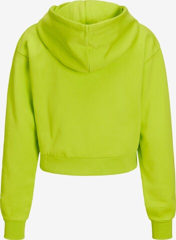 JJXX Zip-Up Hoodie 'ABBIE' in Green