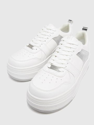 Pull&Bear Sneakers laag in Wit