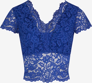 Morgan Μπλουζάκι σε μπλε: μπροστά