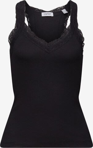 ESPRIT Top in Schwarz: predná strana