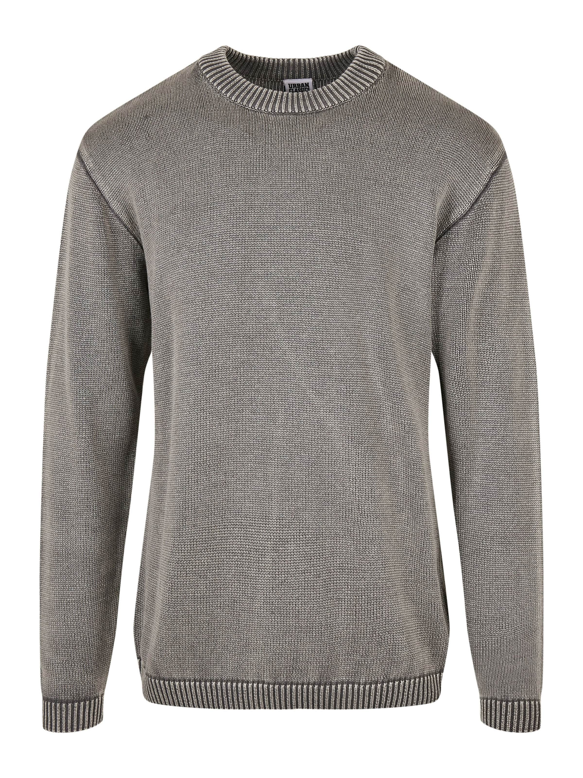 Urban Classics Džemperis 'Washed Sweater' pieejams S, krāsa - pelēks, Preces skats