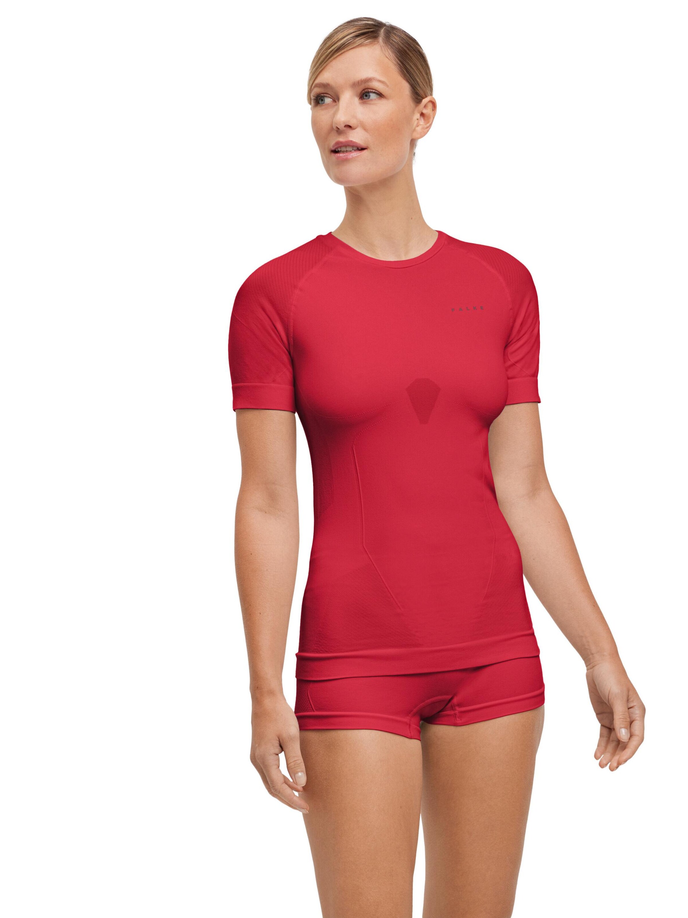 FALKE Base Layer in Red: front