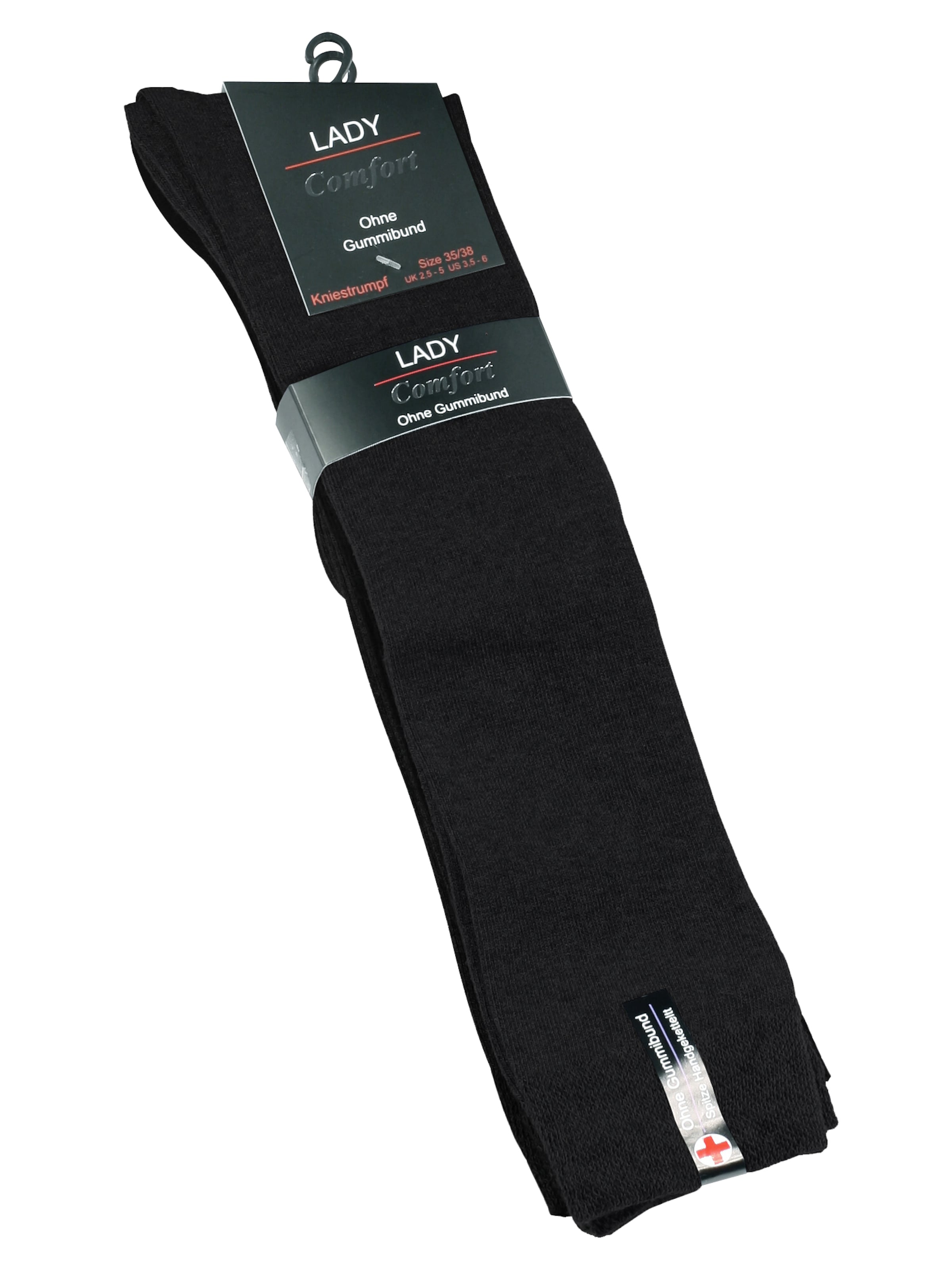 Yenita - Meias pelo joelho em preto