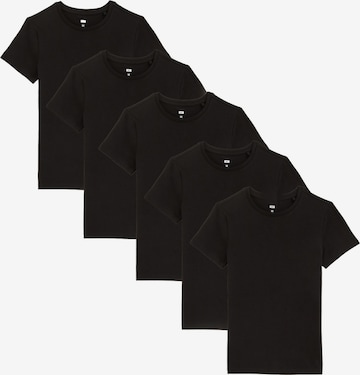 Maglietta di WE Fashion in nero: frontale