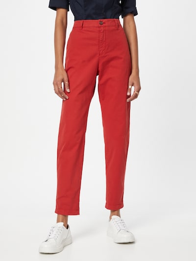 BOSS Casual Hose 'C_Tachini-D' in rot, Modelansicht