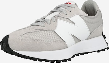 Sneaker bassa '327' di new balance in grigio: frontale