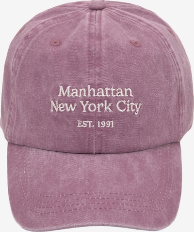 Pull&Bear Czapka z daszkiem 'MANHATTAN' w kolorze bladofioletowym, Podgląd produktu
