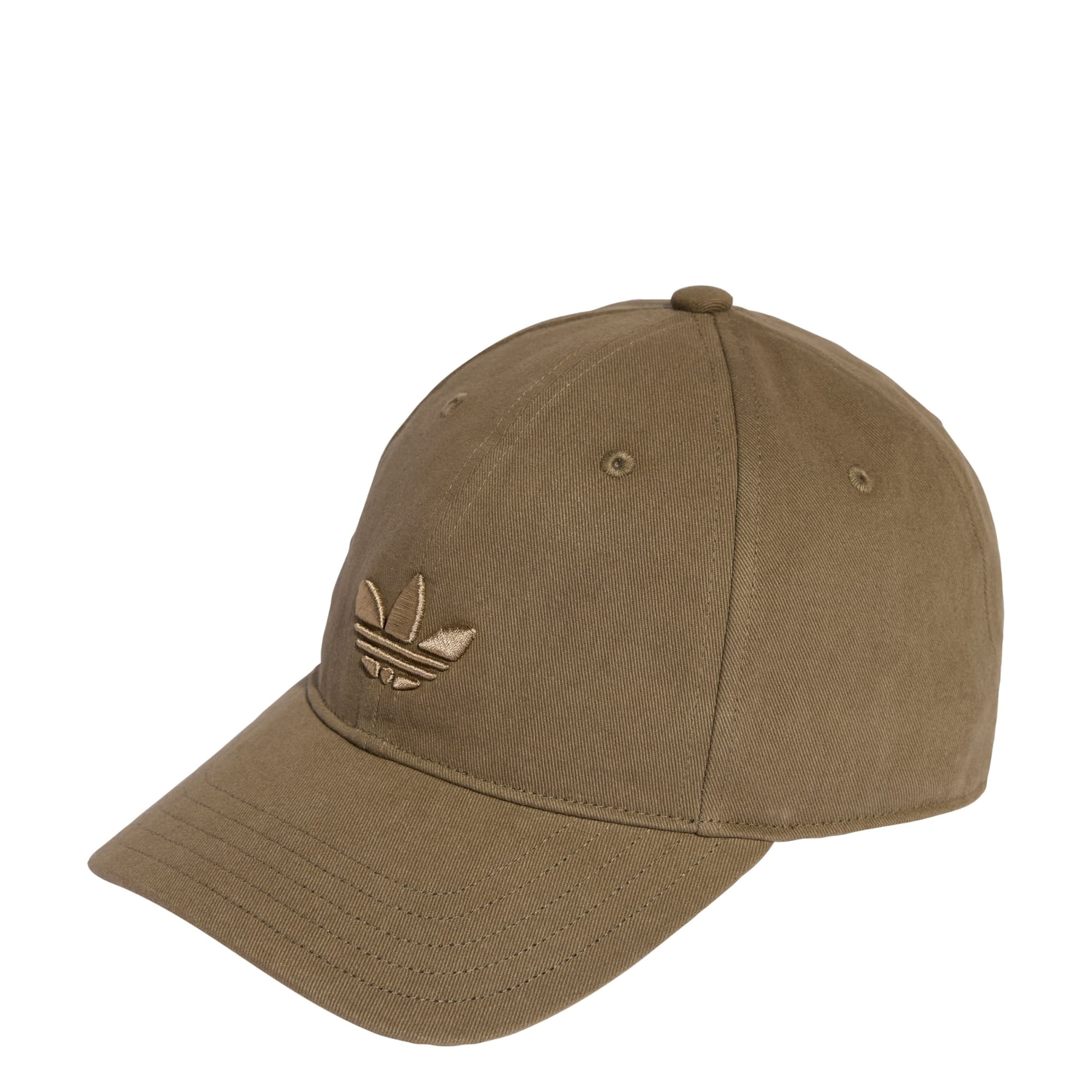Casquette 'Adicolor Classic Trefoil' ADIDAS ORIGINALS en marron : devant