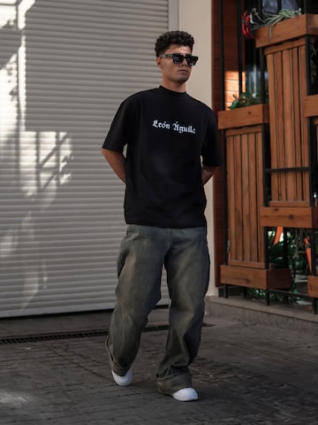 leon aguila Shirt 'Amsterdam' in Zwart