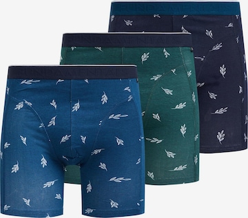 WE Fashion Boxershorts in Blauw: voorkant